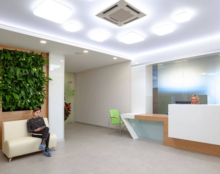 Интерьер клиники